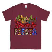 Burgundy Down to fiesta Classic Tee - RanaPortraitStore