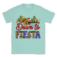 Seafoam Down to fiesta Classic Tee - RanaPortraitStore
