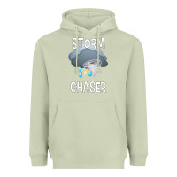 Matcha Kids Storm Chaser Boys Storm Hunter Tornado Gift Heavyweight Hoodie - minhPixels