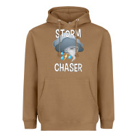 Toasted Coconut Kids Storm Chaser Boys Storm Hunter Tornado Gift Heavyweight Hoodie - minhPixels