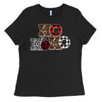Black ho ho ho buffalo Ladies Tee - Bettercallsaul