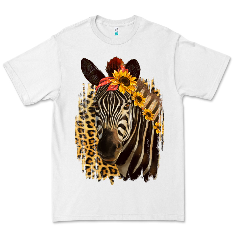 Zebra With Sunflowers Premium Tee by Bettercallsaul | Teevron