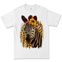 White Zebra With Sunflowers Premium Tee - Bettercallsaul