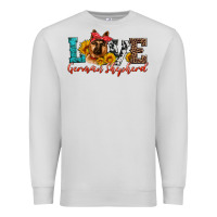Dove Grey love german shepherd Premium Sweatshirt - Artiststas
