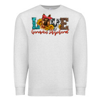 Oatmeal Heather love german shepherd Premium Sweatshirt - Artiststas