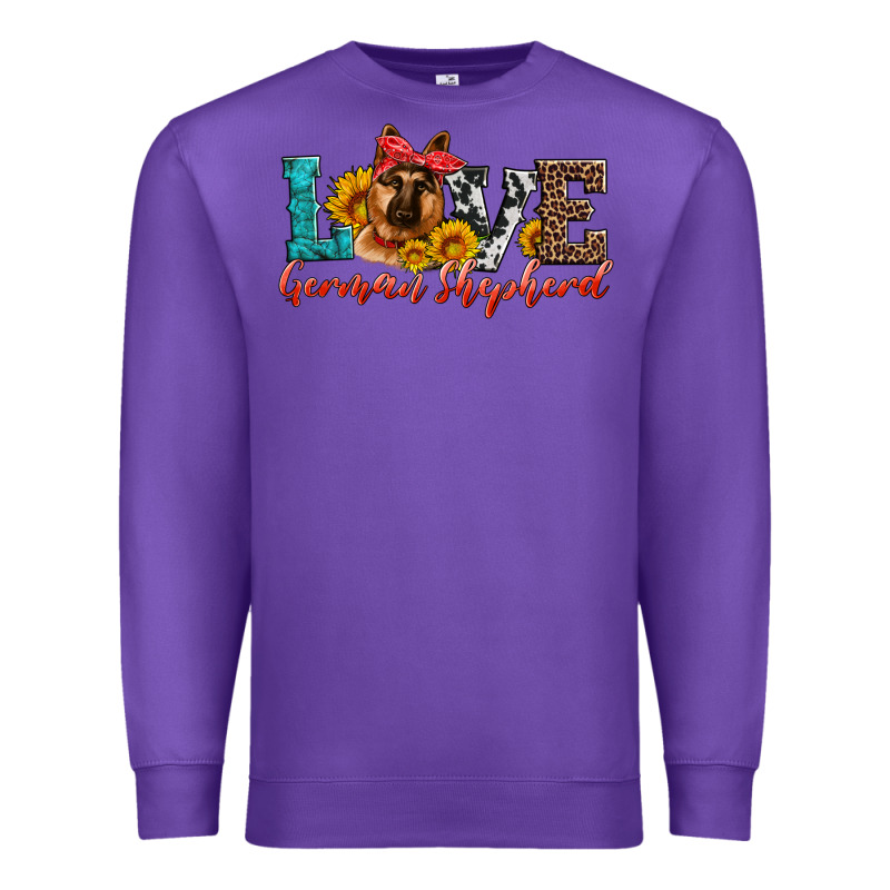 Love German Shepherd Premium Sweatshirt by Artiststas | Teevron