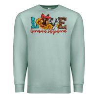 Seafoam love german shepherd Premium Sweatshirt - Artiststas