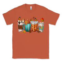 Copper Thankful Coffee Cups Classic Tee - texasbilliewilder