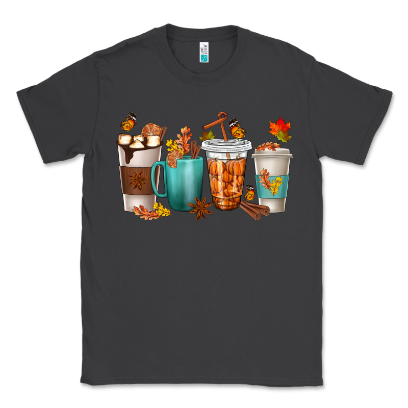 Thankful Coffee Cups Classic Tee by texasbilliewilder | Teevron