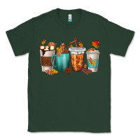 Sports Green Thankful Coffee Cups Classic Tee - texasbilliewilder