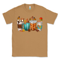 Toasted Coconut Thankful Coffee Cups Classic Tee - texasbilliewilder