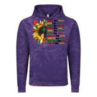 Cloud Purple dream like martin juneteenth Vintage Hoodie - CowGirlArtShop