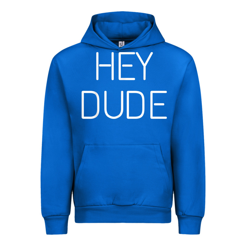 Hey Dude Tee Womens Mens Gift Urban Hoodie by minhPixels | Teevron