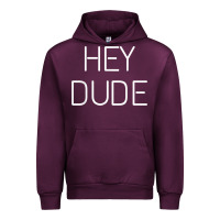 Mauve Wine Hey Dude Tee Womens Mens Gift Urban Hoodie - minhPixels