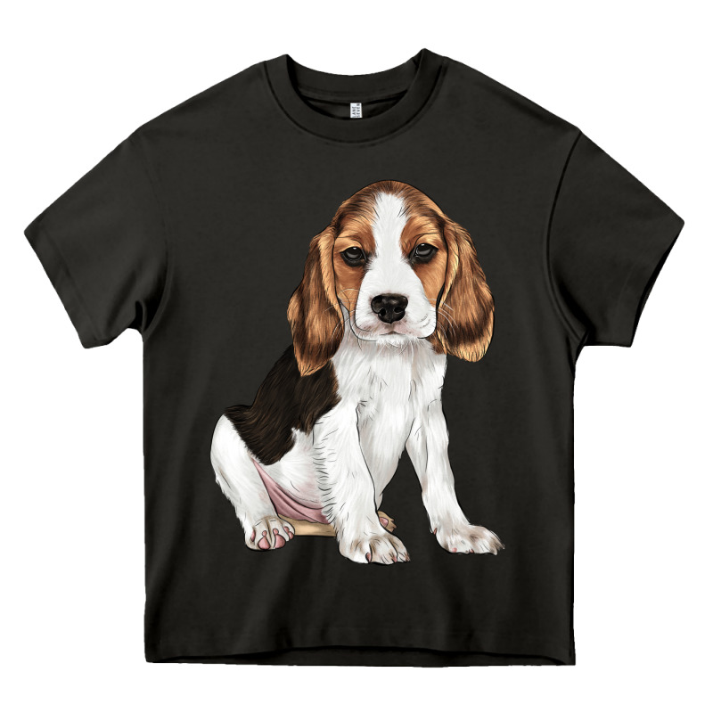 Beagle Puppy Heavy Core Tee by LillyAllenDesigns | Teevron