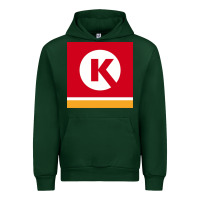 Forest Green Circle K Retail Urban Hoodie - minhPixels