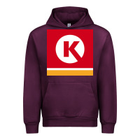 Mauve Wine Circle K Retail Urban Hoodie - minhPixels