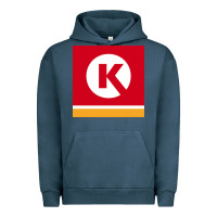 Pigment Midnight Navy Circle K Retail Urban Hoodie - minhPixels