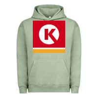 Pigment Oil Green Circle K Retail Urban Hoodie - minhPixels