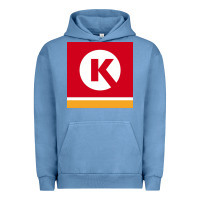 Pigment Pebble Blue Circle K Retail Urban Hoodie - minhPixels
