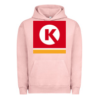 Pigment Salmon Circle K Retail Urban Hoodie - minhPixels
