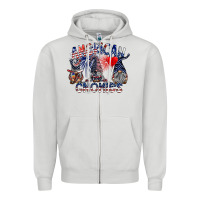Amerikan Gnomies Zipper Hoodie | Teevron