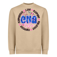 Mushroom CNA Life Heavyweight Sweatshirt - CowhideDigitalArt