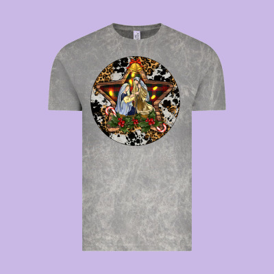 Oh Holy Night Christmas Vintage Tee Designed By Ranaportraitstore