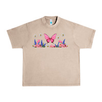French Oak butterflies and flowers Urban Heavy Tee - TumblerDesignByShophia