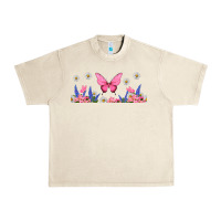 Sandshell butterflies and flowers Urban Heavy Tee - TumblerDesignByShophia