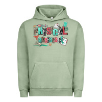 Pigment Oil Green physical assistant Urban Hoodie - AdoDesignShop