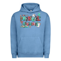 Pigment Pebble Blue physical assistant Urban Hoodie - AdoDesignShop