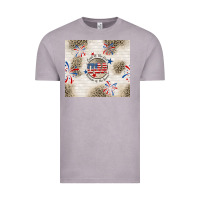 Vintage Zinc usa land of the free because of the brave Vintage Tee - TumblerDesignByShophia