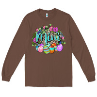 Chestnut Easter Mini Happy Easter Day Long Sleeve Tee - CowGirlArtShop