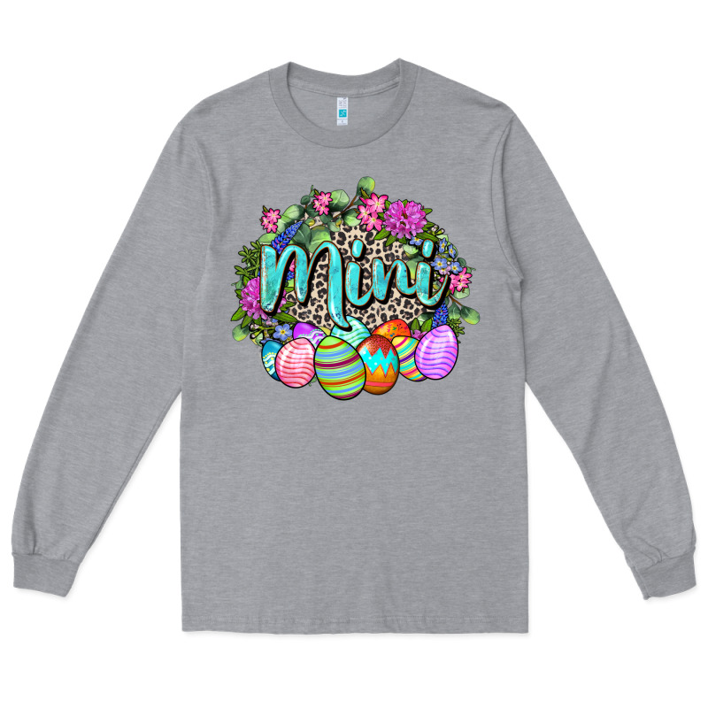 Easter Mini Happy Easter Day Long Sleeve Tee by CowGirlArtShop | Teevron