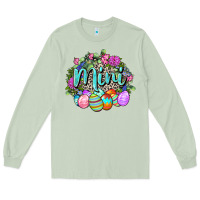 Matcha Easter Mini Happy Easter Day Long Sleeve Tee - CowGirlArtShop