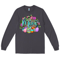 Smoke Easter Mini Happy Easter Day Long Sleeve Tee - CowGirlArtShop