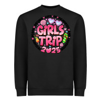 Black Grils Trip 2025 Heavyweight Sweatshirt - CowhideDigitalArt