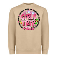 Mushroom Grils Trip 2025 Heavyweight Sweatshirt - CowhideDigitalArt