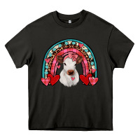 Asphalt valentines heifer rainbow Heavy Core Tee - JahusDesignShop