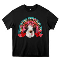Black valentines heifer rainbow Heavy Core Tee - JahusDesignShop