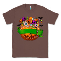 Chestnut Personalized Boy Halloween Candy Classic Tee - texasbilliewilder