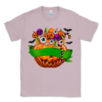 Lilac Personalized Boy Halloween Candy Classic Tee - texasbilliewilder