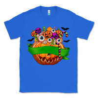 True Royal Personalized Boy Halloween Candy Classic Tee - texasbilliewilder