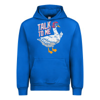 Cobalt Talk To Me- Funny Goose Tee- Funny Goose Gifts Premium Urban Hoodie - minhPixels