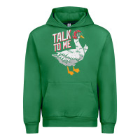 Emerald Talk To Me- Funny Goose Tee- Funny Goose Gifts Premium Urban Hoodie - minhPixels