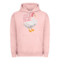 Pigment Salmon Talk To Me- Funny Goose Tee- Funny Goose Gifts Premium Urban Hoodie - minhPixels