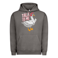 Pigment Tornado Talk To Me- Funny Goose Tee- Funny Goose Gifts Premium Urban Hoodie - minhPixels