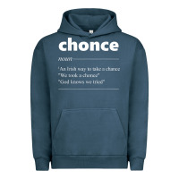 Pigment Midnight Navy Chonce Definition We Took A Chonce Risk Lover Gift Urban Hoodie - minhPixels