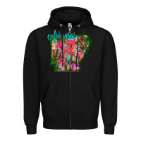 Black arkansas Zipper Hoodie - SublimationCraftShop